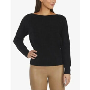 Laundry by Shelli Segal Women's Cable Knit Sweater with Dolman sleeves, Large